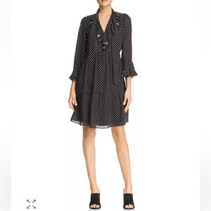 Kobi Halperin women’s Carmella Polka Dot Silk Dress size M $499